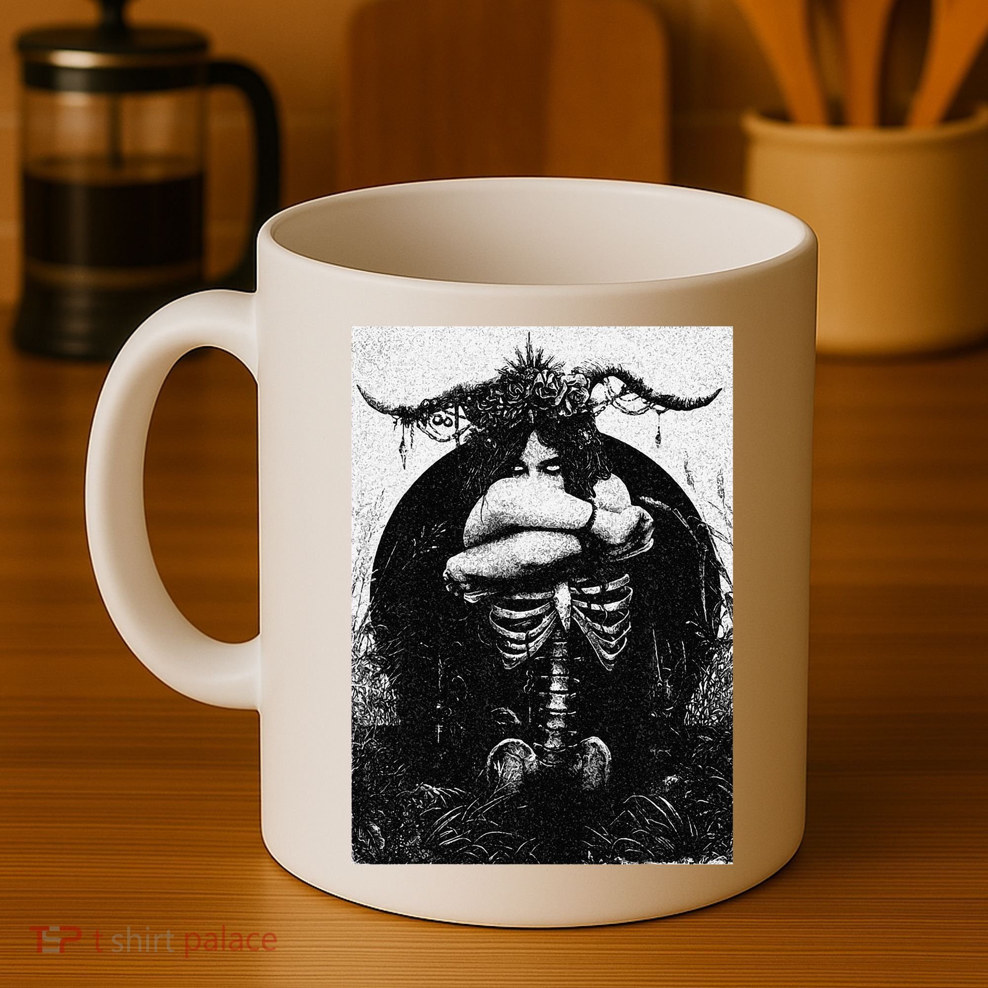 Occult Gothic Black Metal Dark Aesthetic Goth Coffee Mug