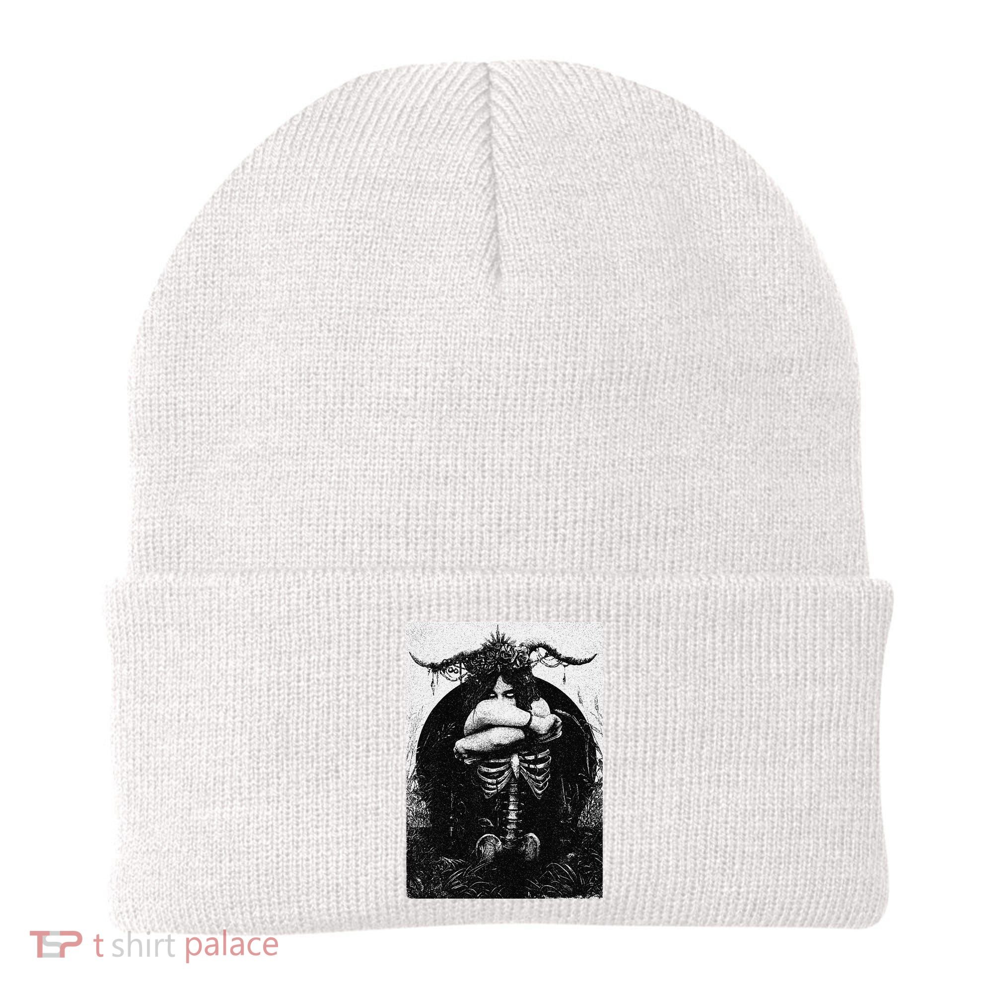 Occult Gothic Black Metal Dark Aesthetic Goth Beanie