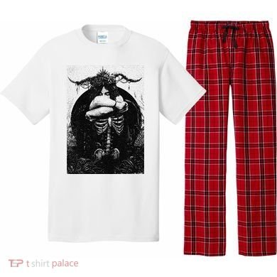 Occult Gothic Black Metal Dark Aesthetic Goth Pajama Set