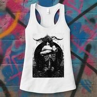 Occult Gothic Black Metal Dark Aesthetic Goth Women's Tank Top thumb 3