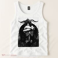 Occult Gothic Black Metal Dark Aesthetic Goth Tank Top thumb 2