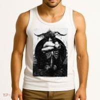 Occult Gothic Black Metal Dark Aesthetic Goth Tank Top thumb 3