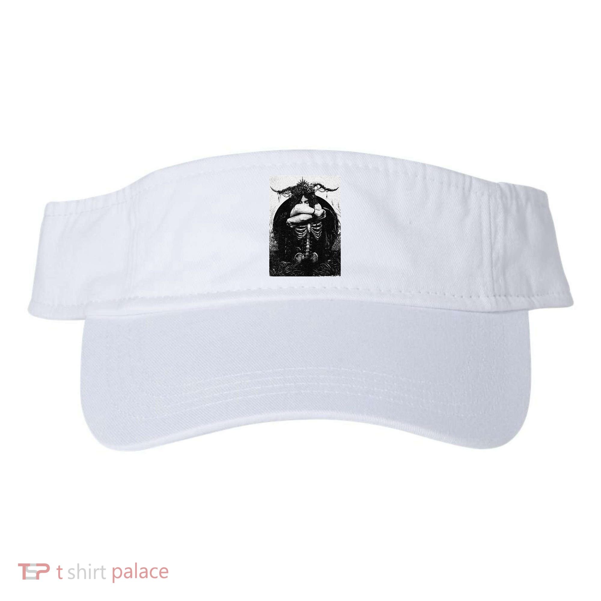 Occult Gothic Black Metal Dark Aesthetic Goth Visor
