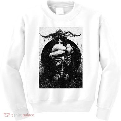 Occult Gothic Black Metal Dark Aesthetic Goth Kids Sweatshirt