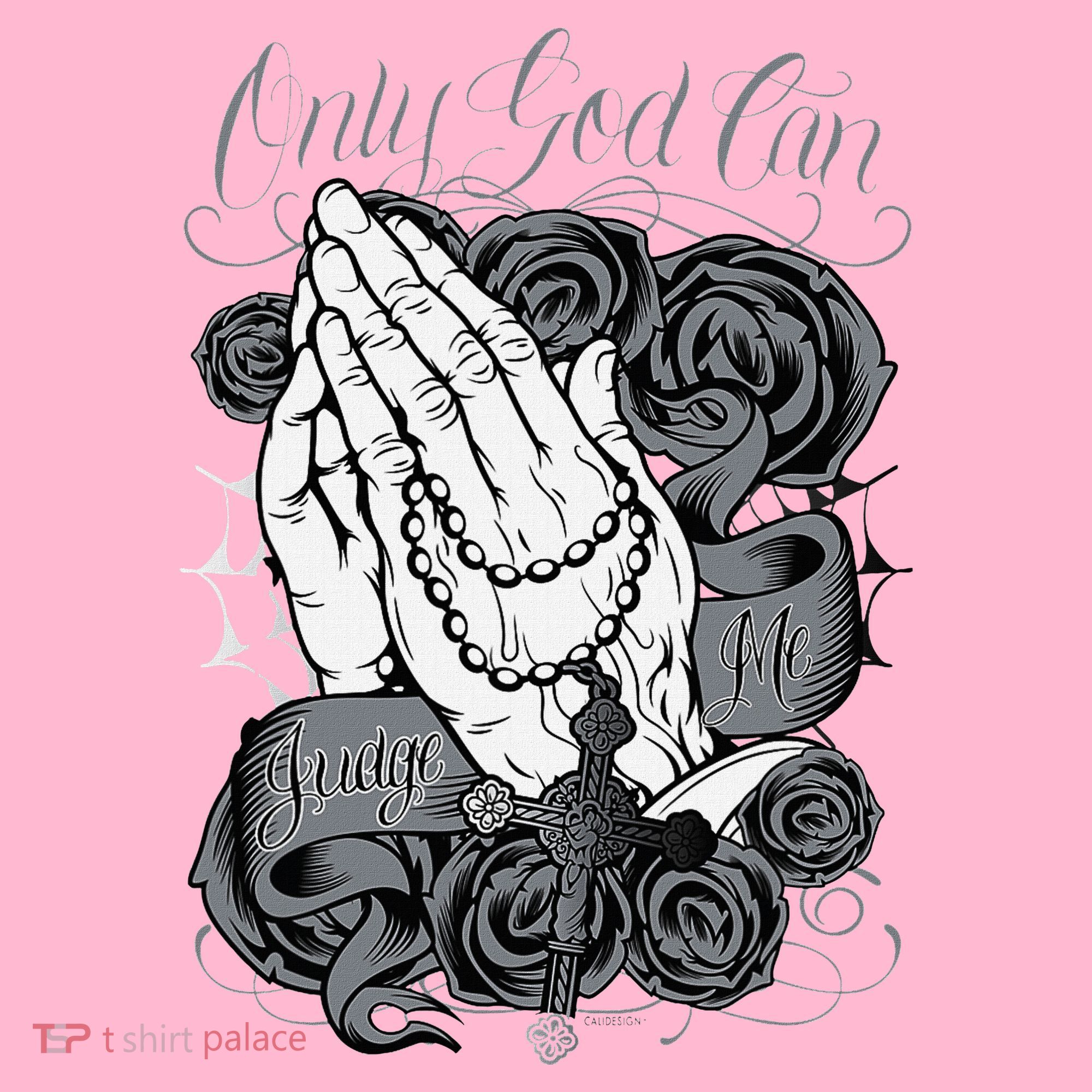 Only God Can Judge Me Chicano Graphic Art Coaster