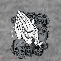 Only God Can Judge Me Chicano Graphic Art Toddler Hoodie thumb 2