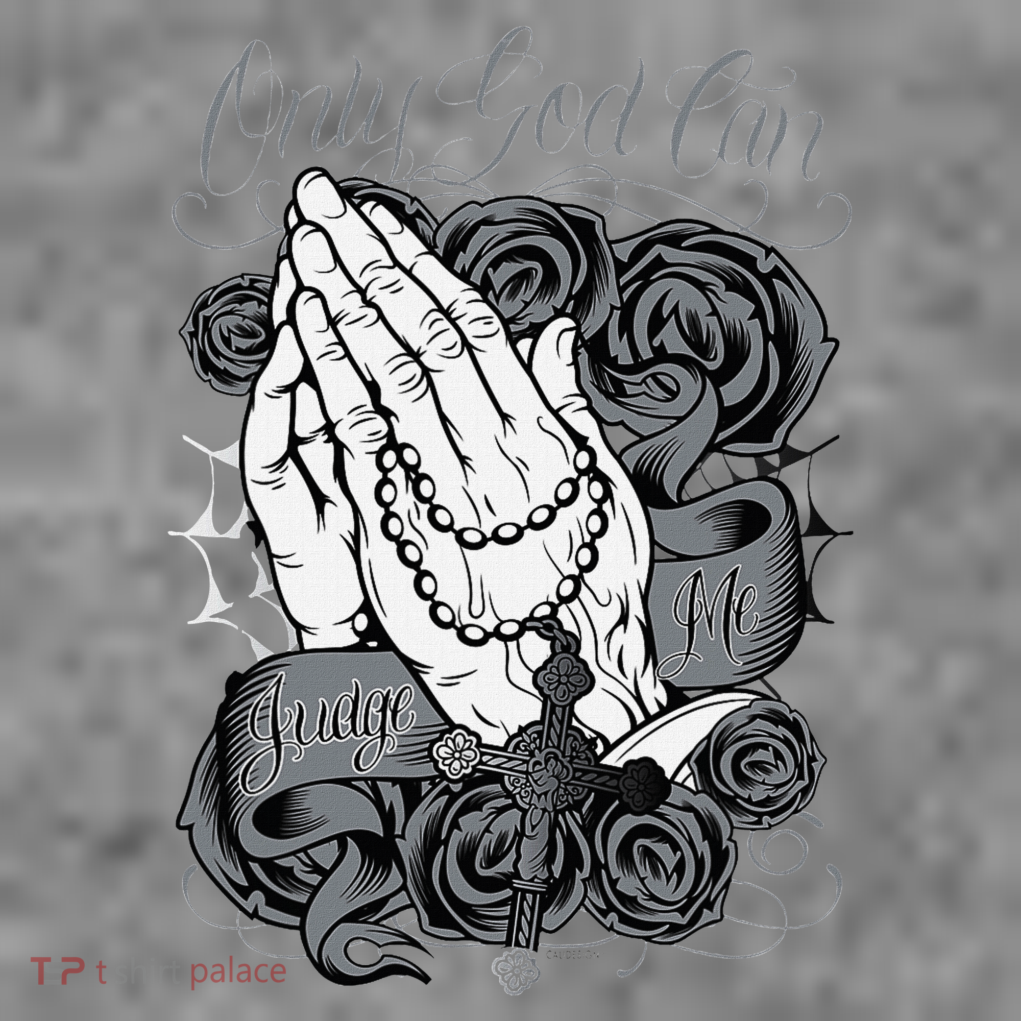 Only God Can Judge Me Chicano Graphic Art Toddler Hoodie