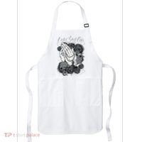 Only God Can Judge Me Chicano Graphic Art Apron thumb 0