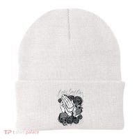 Only God Can Judge Me Chicano Graphic Art Beanie thumb 0