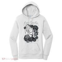 Only God Can Judge Me Chicano Graphic Art Women's Hoodie thumb 0