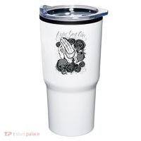 Only God Can Judge Me Chicano Graphic Art Tumbler thumb 0