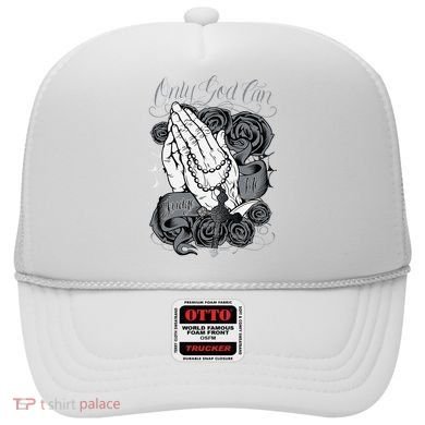 Only God Can Judge Me Chicano Graphic Art Hat