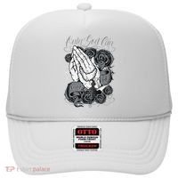 Only God Can Judge Me Chicano Graphic Art Hat thumb 0