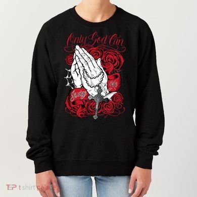 Only God Can Judge Me Red Women's Sweatshirt