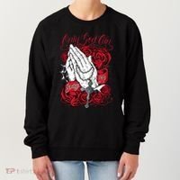 Only God Can Judge Me Red Women's Sweatshirt thumb 0