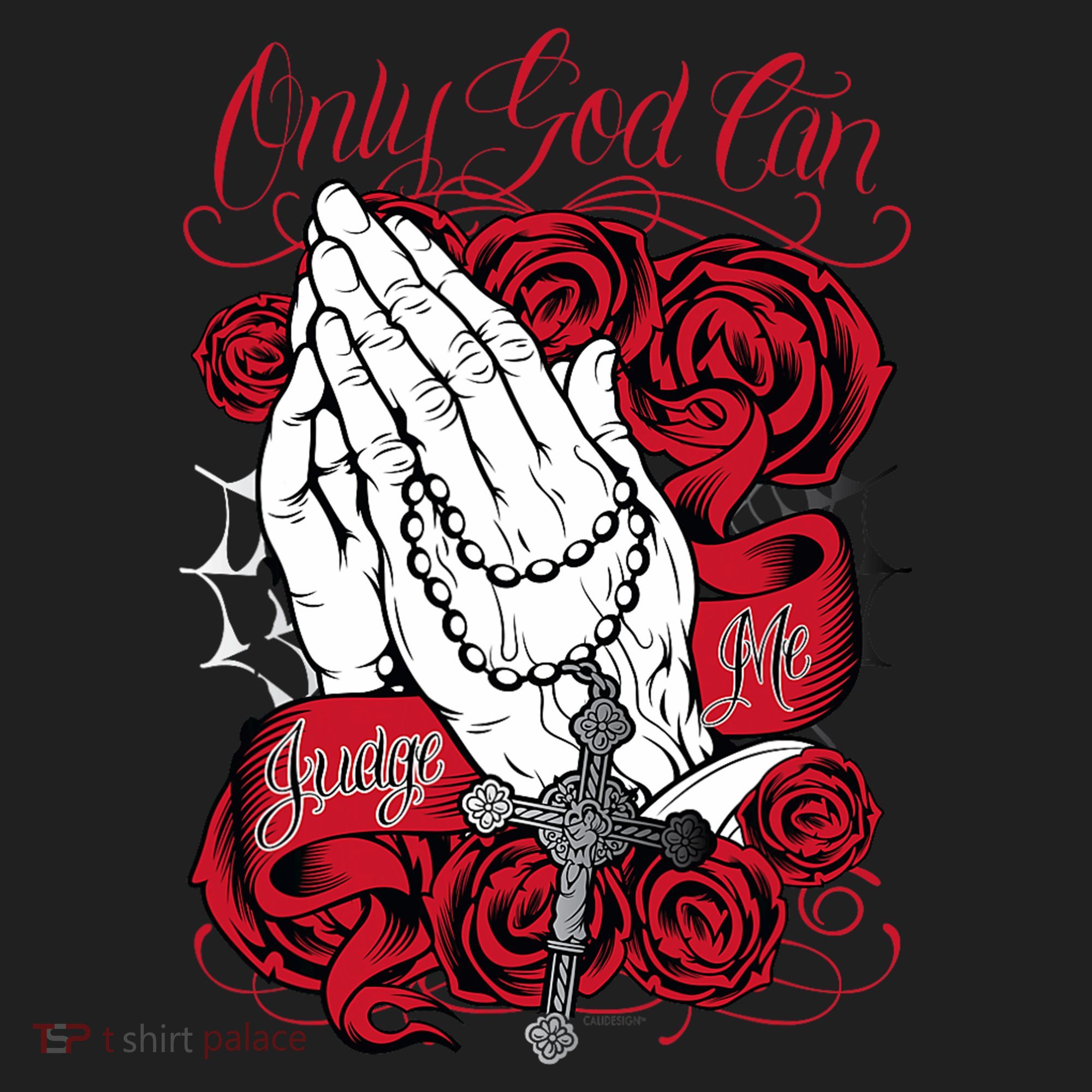 Only God Can Judge Me Red Women's Sweatshirt