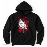 Only God Can Judge Me Red Hoodie thumb 0