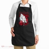 Only God Can Judge Me Red Apron thumb 2