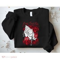 Only God Can Judge Me Red Sweatshirt thumb 2