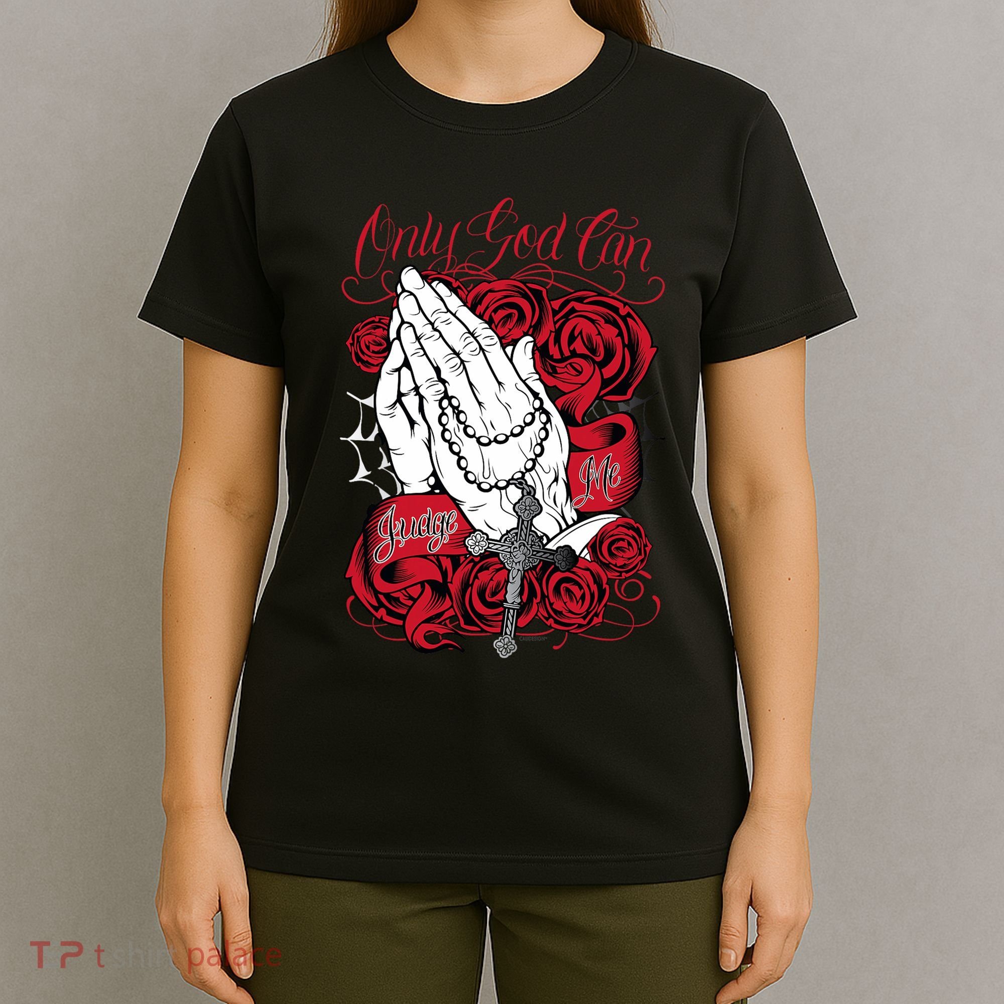 Only God Can Judge Me Red T-Shirt