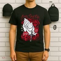 Only God Can Judge Me Red T-Shirt thumb 6