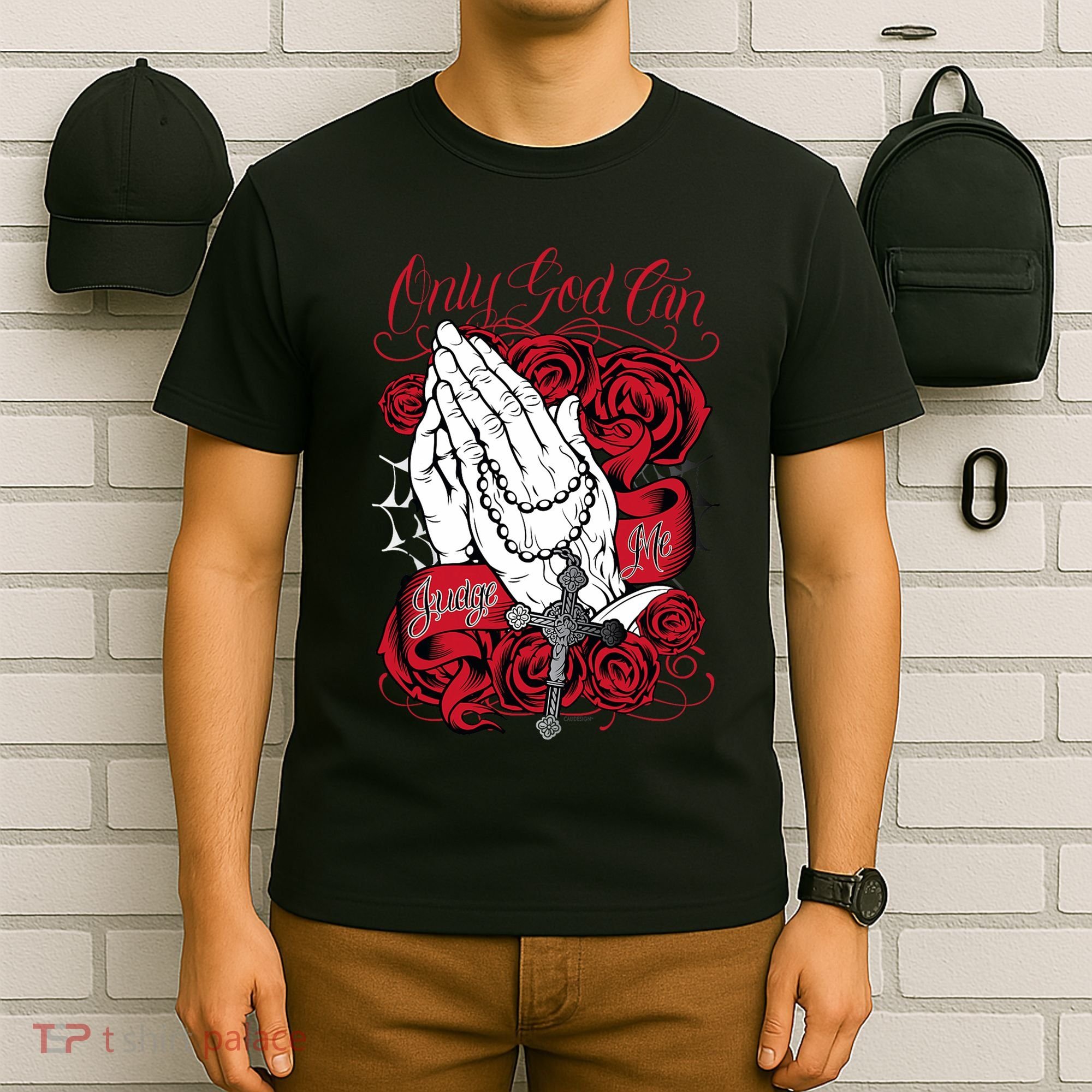 Only God Can Judge Me Red T-Shirt