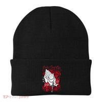 Only God Can Judge Me Red Beanie thumb 0