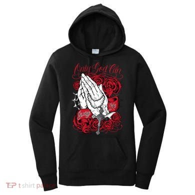 Only God Can Judge Me Red Women's Hoodie