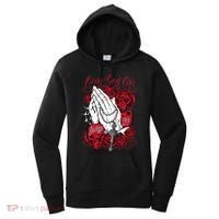Only God Can Judge Me Red Women's Hoodie thumb 0