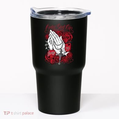 Only God Can Judge Me Red Tumbler