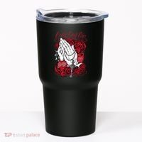 Only God Can Judge Me Red Tumbler thumb 0