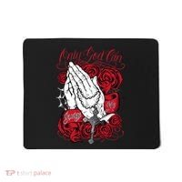 Only God Can Judge Me Red Mousepad thumb 0