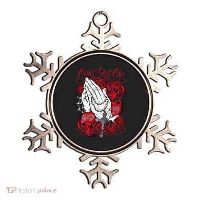 Only God Can Judge Me Red Ornament