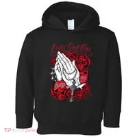 Only God Can Judge Me Red Toddler Hoodie thumb 0