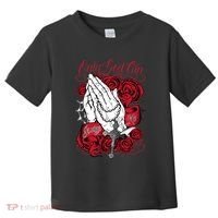 Only God Can Judge Me Red Toddler T-Shirt thumb 0