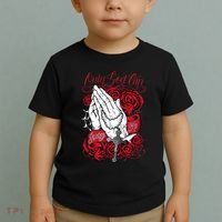 Only God Can Judge Me Red Toddler T-Shirt thumb 2