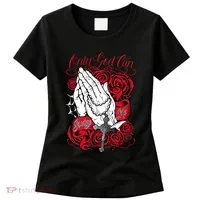 Only God Can Judge Me Red Women's T-Shirt thumb 0