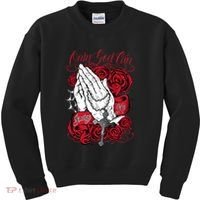 Only God Can Judge Me Red Kids Sweatshirt thumb 0