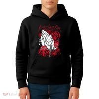 Only God Can Judge Me Red Kids Hoodie thumb 4