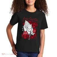 Only God Can Judge Me Red Kids T-Shirt thumb 2