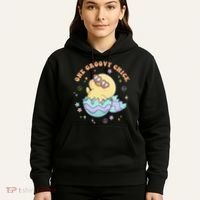One Groovy Chick Funny Cute Baby Chicken Hoodie thumb 5