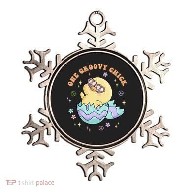 One Groovy Chick Funny Cute Baby Chicken Ornament