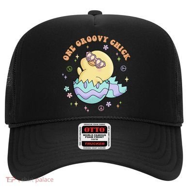 One Groovy Chick Funny Cute Baby Chicken Hat