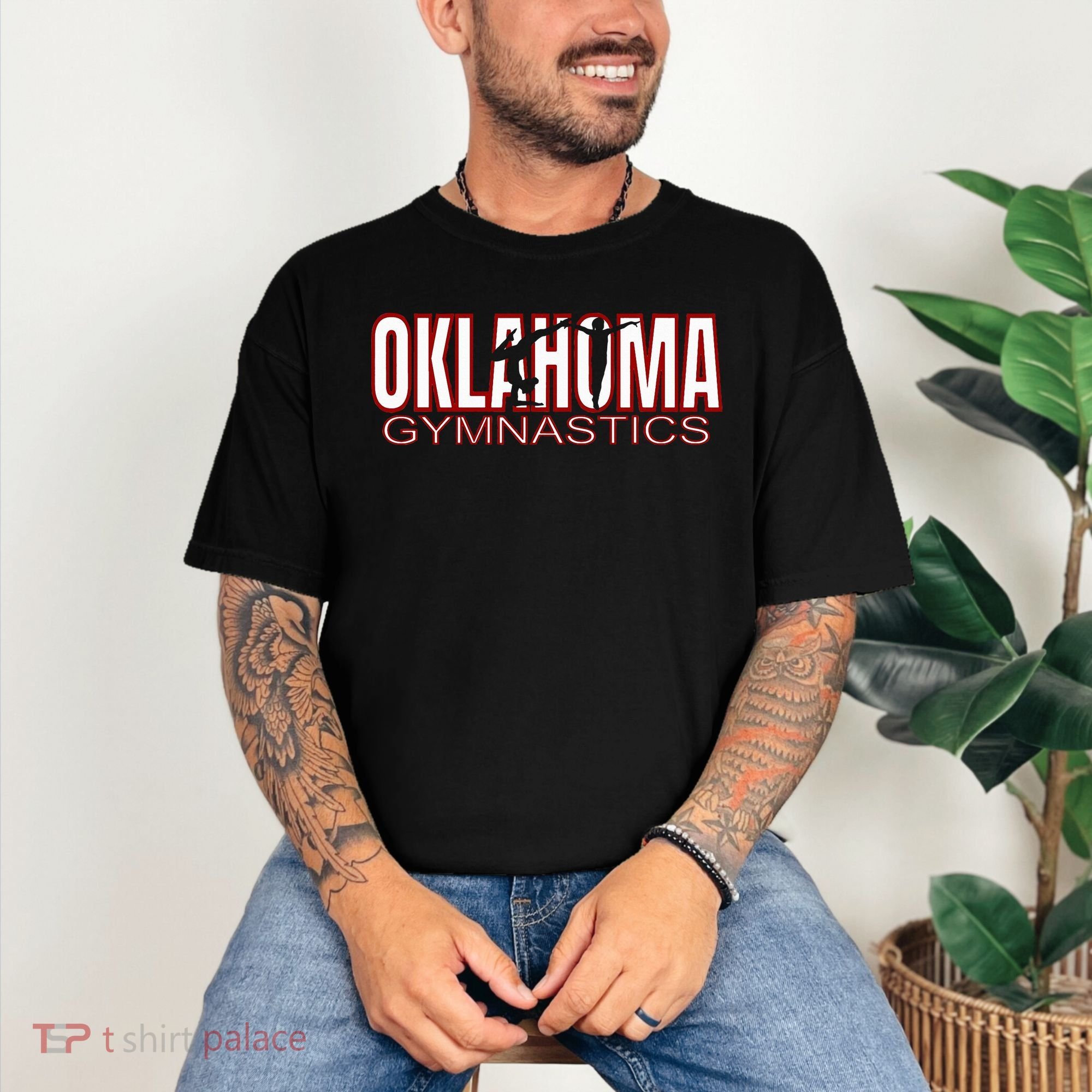 Oklahoma Gymnastics Competition Gymnast Comfort Colors T-Shirt