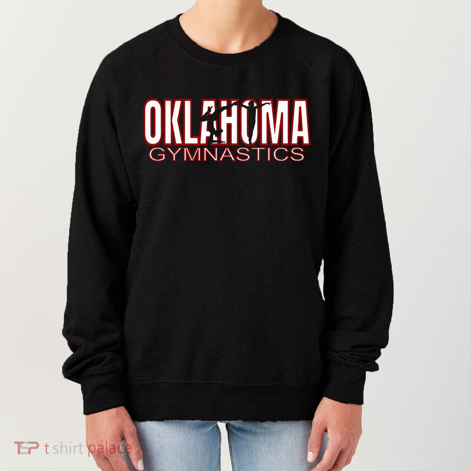 Oklahoma Gymnastics Competition Gymnast Women's Sweatshirt