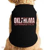 Oklahoma Gymnastics Competition Gymnast Doggie Tank thumb 0