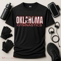 Oklahoma Gymnastics Competition Gymnast Cooling Performance Crew T-Shirt thumb 3