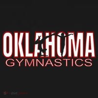 Oklahoma Gymnastics Competition Gymnast V-Neck T-Shirt thumb 3