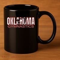 Oklahoma Gymnastics Competition Gymnast 11oz C Handle Ceramic Mug thumb 3