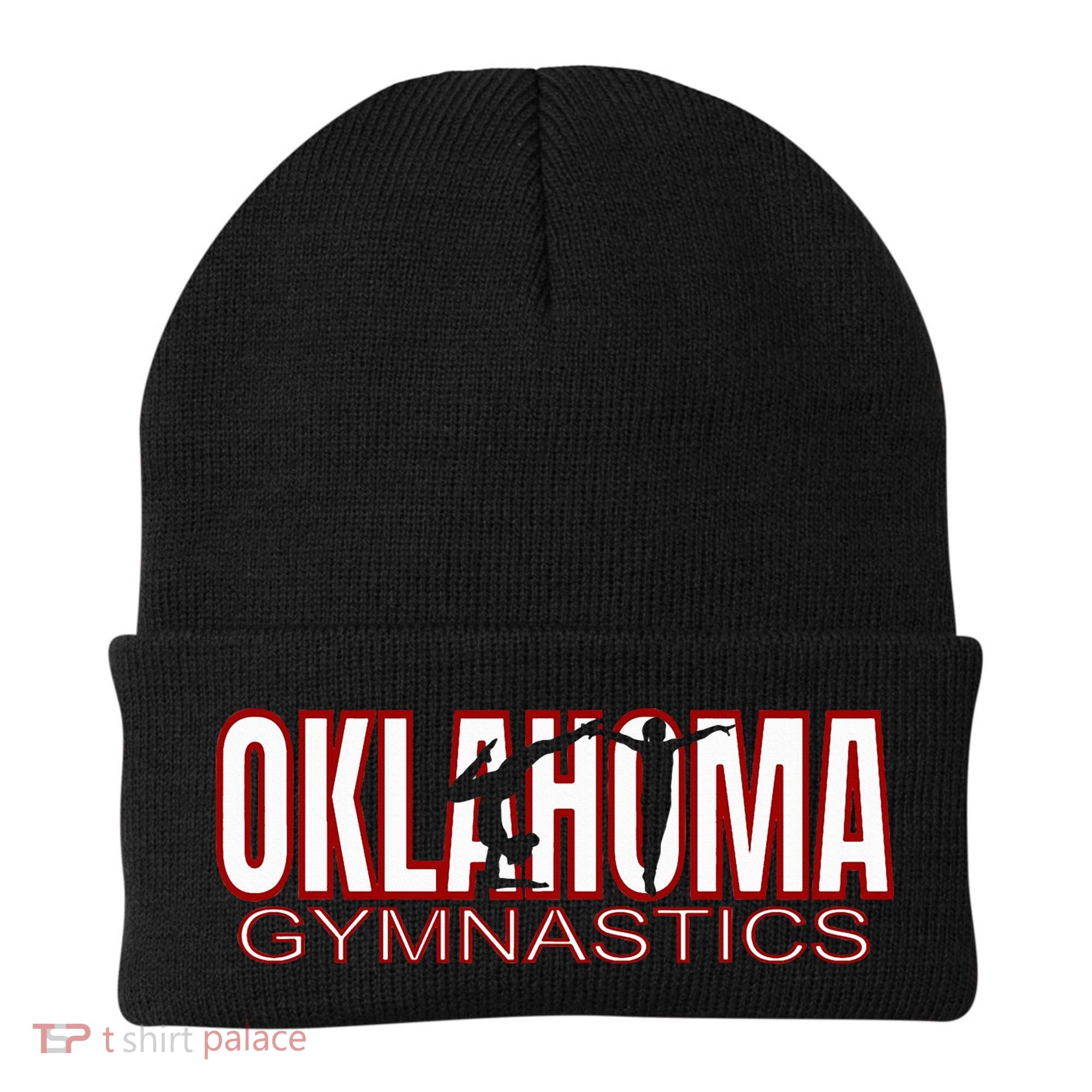 Oklahoma Gymnastics Competition Gymnast Beanie
